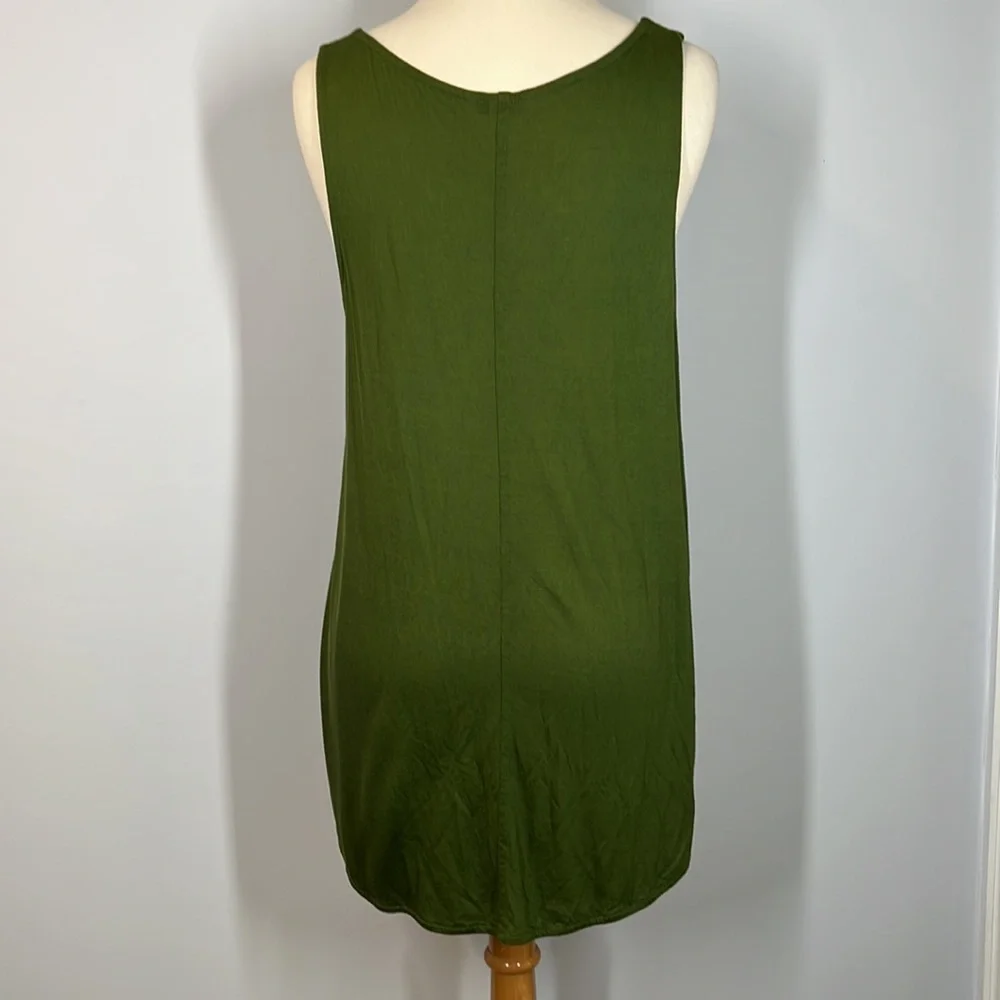 ANTHROPOLOGY LEIFNOTES Braided Rope Neckline Tank Top Cami - Picture 6 of 9